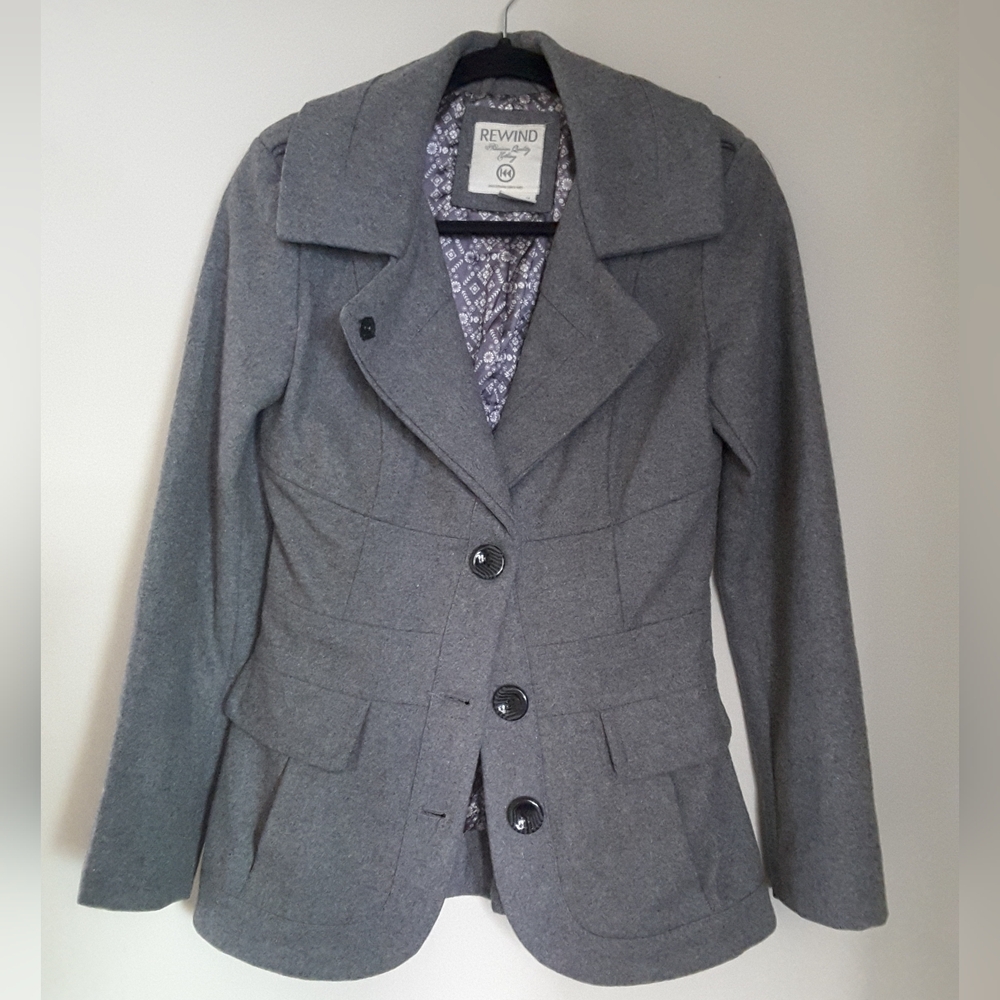 Rewind Women's Grey Coat